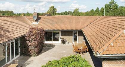 Spacious Holiday Home in Orsted Jutland With Pool