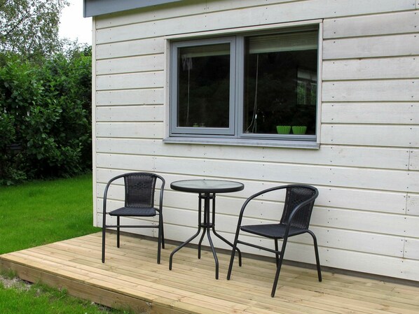 Balcony - Modern Holiday Home in Hals Near Sea (Hals)