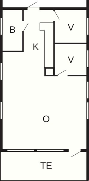 House | Floor plan - Quaint Holiday Home in Sjaellands Odde near Sea (Sjællands Odde)