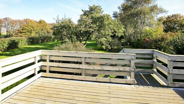 Balcony - Modern Holiday Home in Nyborg on Sea (Nyborg)