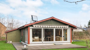 Outdoor dining - Delightful Holiday Home in Odder Jutland With Terrace (Odder)