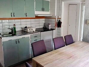 Fridge, microwave, coffee/tea maker