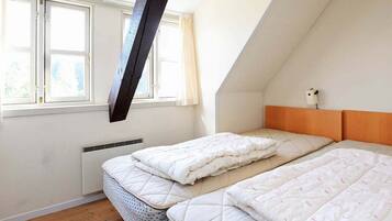 3 chambres, lits bébé