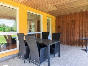 Outdoor dining - 9 Person Holiday Home in Hals-by Traum (Hals)