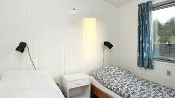3 chambres, lits bébé