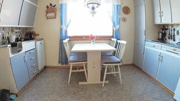 Kühlschrank, Mikrowelle, Herdplatte, Geschirrspüler