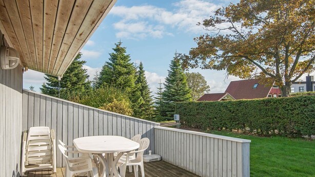 Balcony - Cozy Holiday Home in Jutland With Terrace (Borkop)