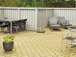 Outdoor dining - 8 Person Holiday Home in Ansager (Ansager)