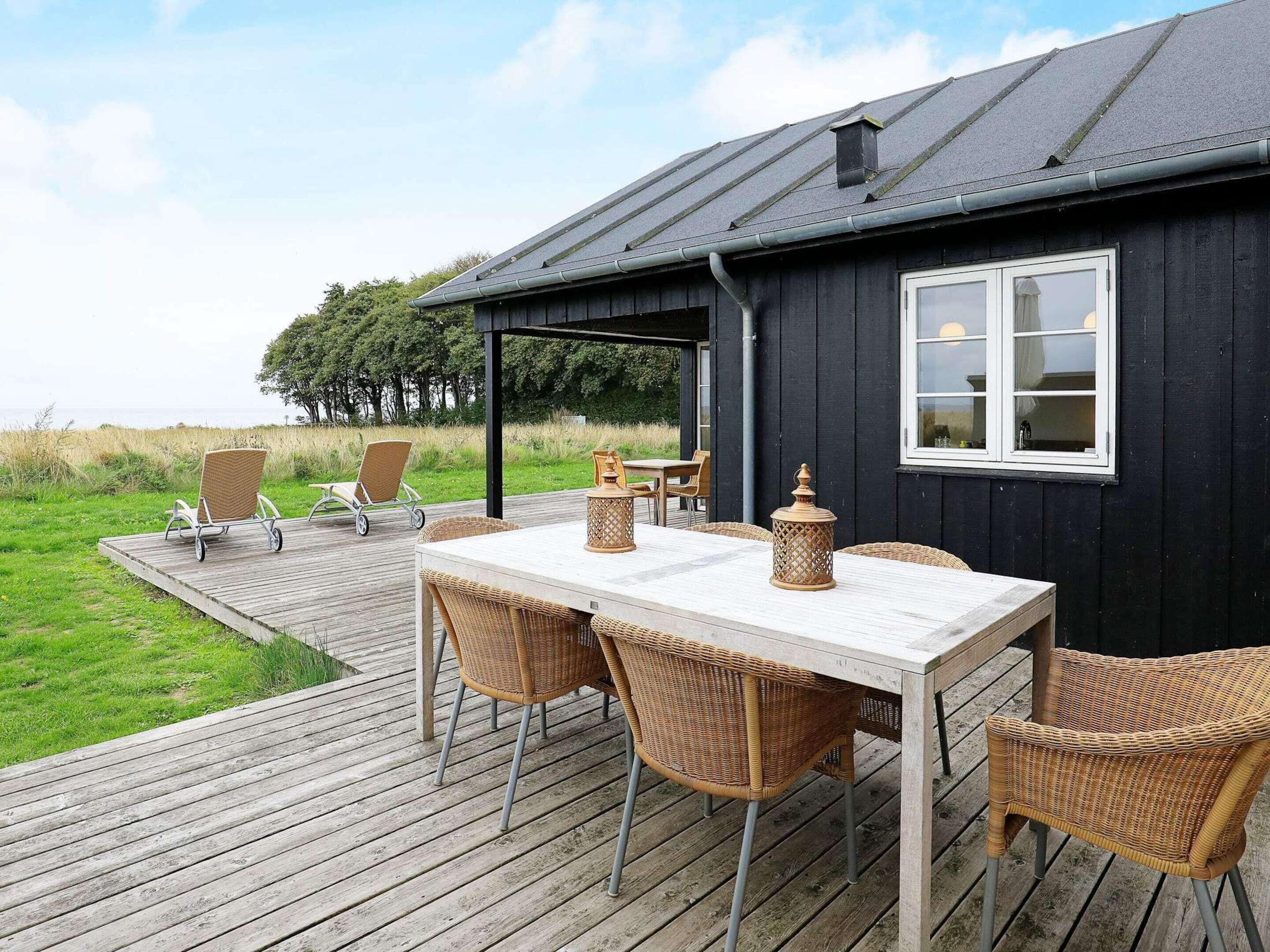 Hus | Utsikt mot vattnet