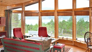 Living room - Holiday Home in Nygårdsjøen (Gildeskal)