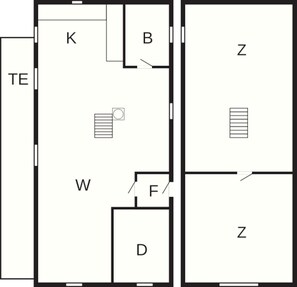Floor plan - Rustic Holiday Home in Skagen near Sea (Skagen)