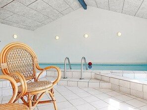 Outdoor pool - Restful Holiday Home With Indoor Pool in Hvide Sande (Hvide Sande)
