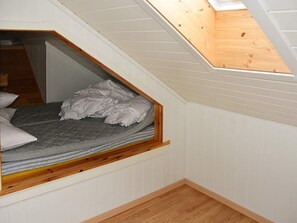 4 soveværelser, individuel indretning