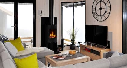 10 Person Holiday Home in Oyer
