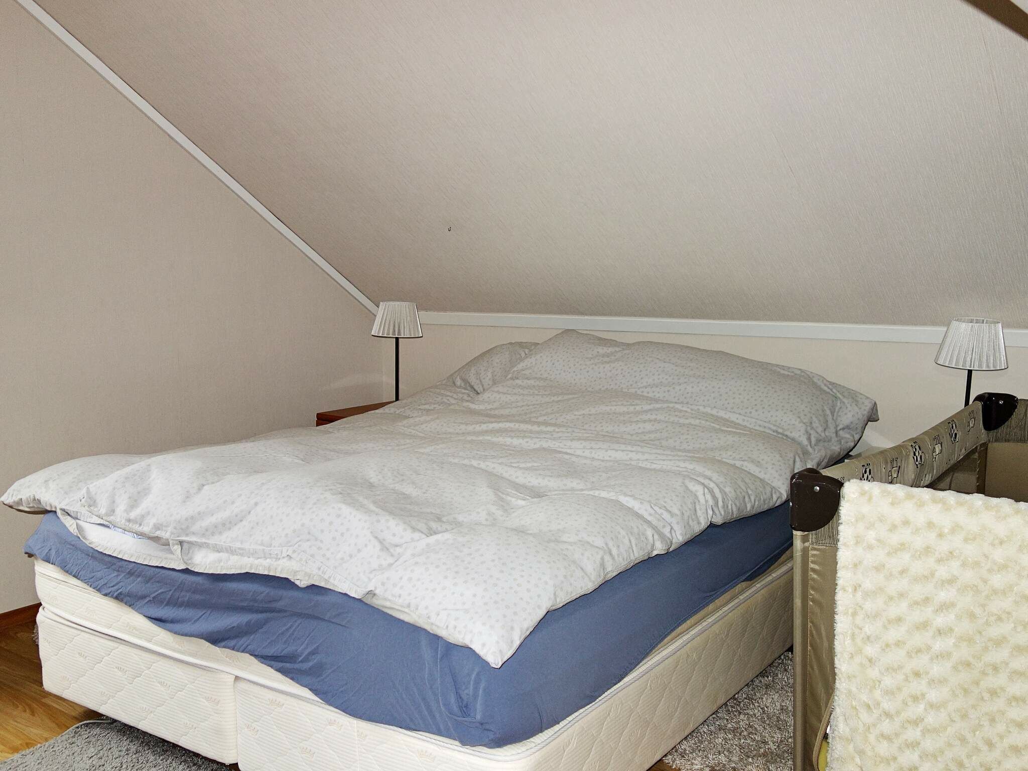 3 quartos, individualmente mobiliados
