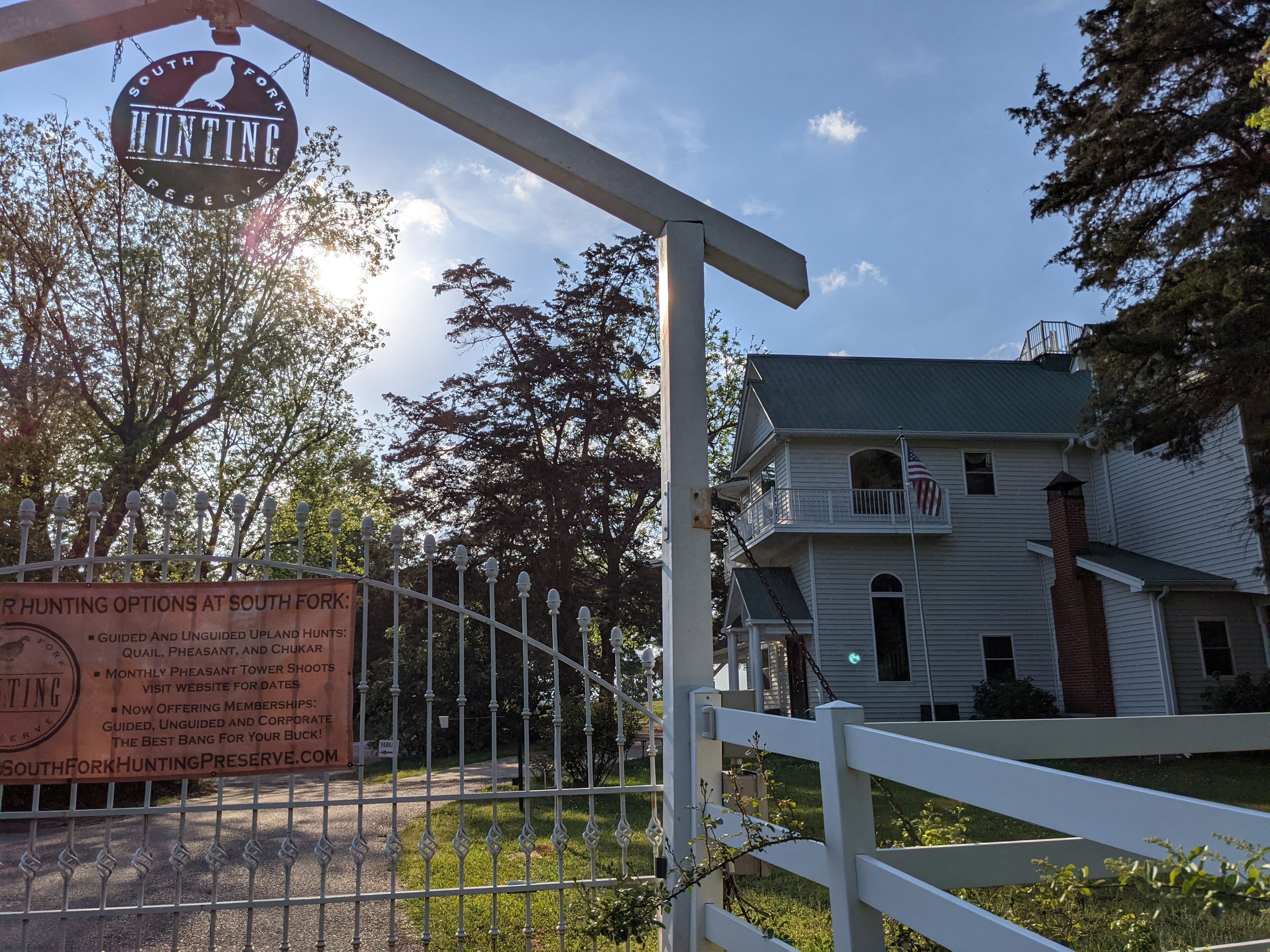 Enceinte de l’hébergement