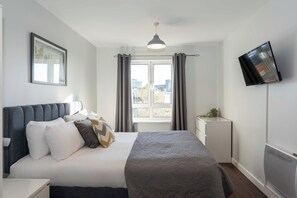 1 chambre, literie de qualité supérieure, décoration personnalisée