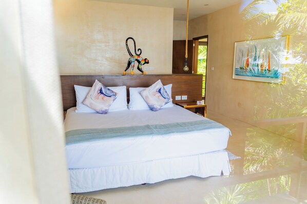 Room - Ocean Front Villa @ Private Beach in Tulum. Pristine sandy beach! (Tulum)