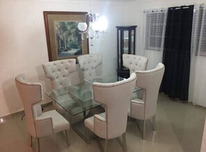 Condo, 3 Bedrooms, Smoking, Balcony | Dining room - Total New!! Exclusive!! Apt At Paradise V . (Santo Domingo Norte)