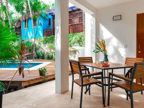 Restauration en plein air