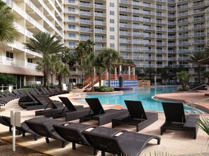 Indoor pool, outdoor pool