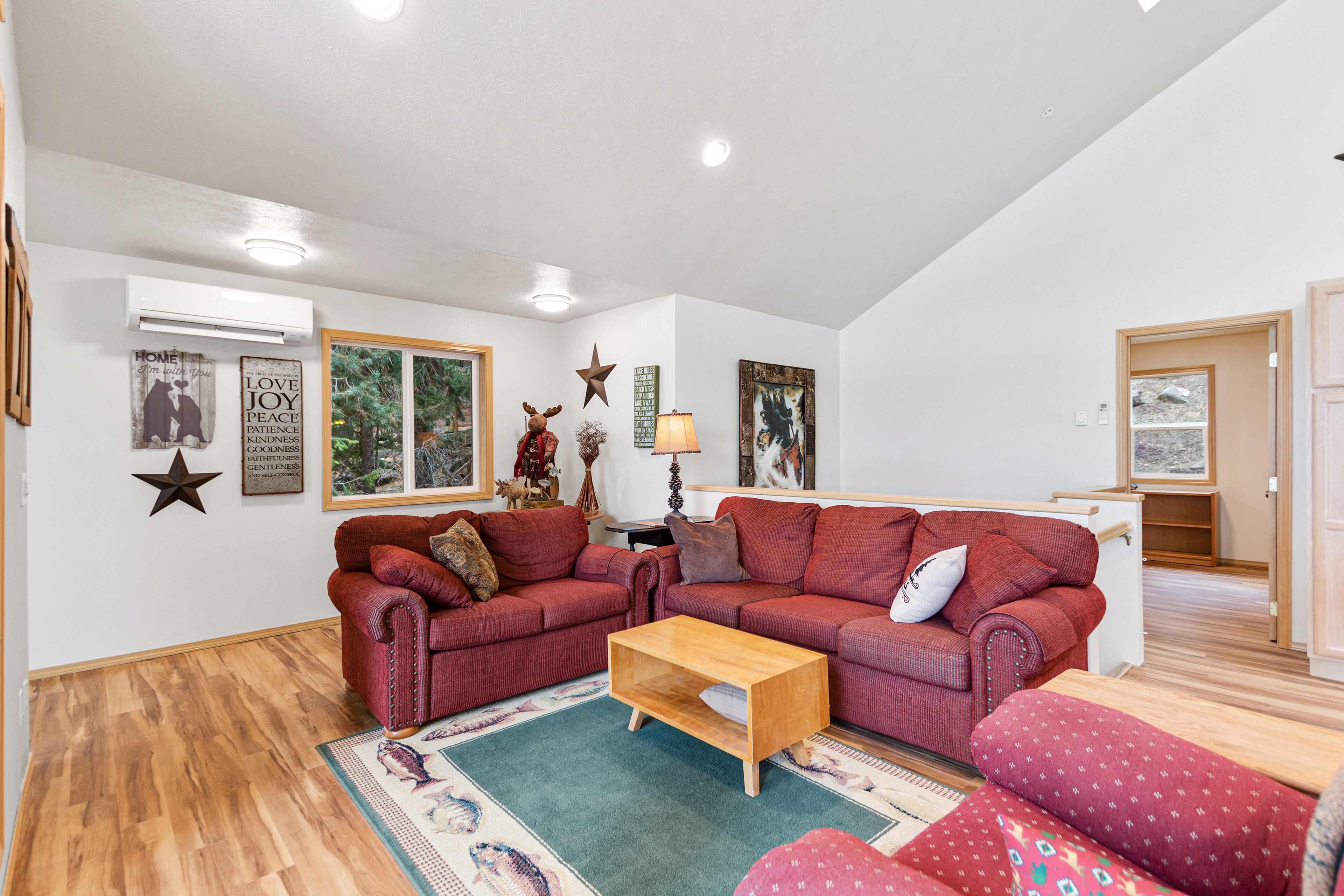 Lovely Oasis in the Trees w/Wraparound Deck, Lake View, Pool Table, & Game Room!