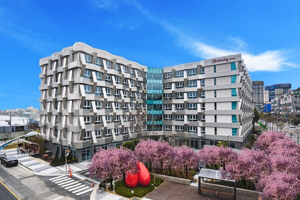 Façade de l’hébergement