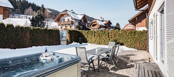 Pistenblick Chalet auf nur 75m Abstand von der Piste