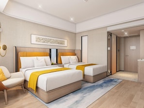 Chambre exécutive, 1 chambre, accessible aux personnes à mobilité réduite | Rideaux d’obscurcissement, accès au Wi-Fi (inclus), literie fournie