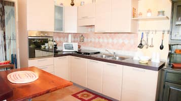 Apartemen, 2 kamar tidur | Dapur pribadi | Lemari es besar, microwave, oven, dan kompor