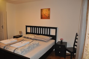 Appartement | 2 chambres, fer et planche à repasser, lits bébé (en supplément)