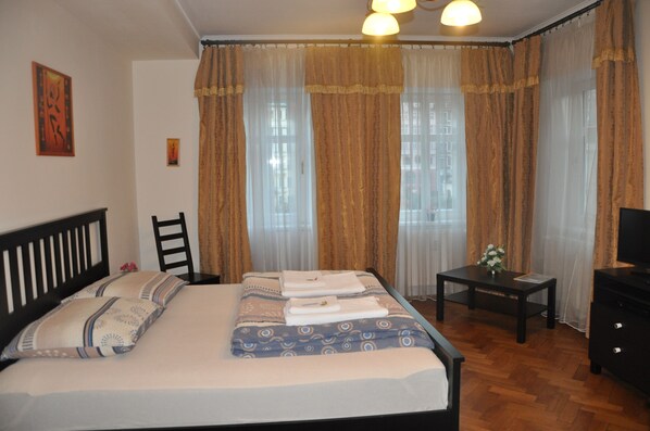Appartement | 2 chambres, fer et planche à repasser, lits bébé (en supplément)