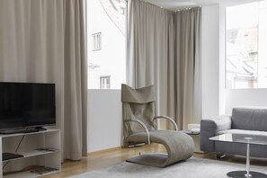 Superior Apartment | Living area - Schlossberghotel Apartments (Graz)