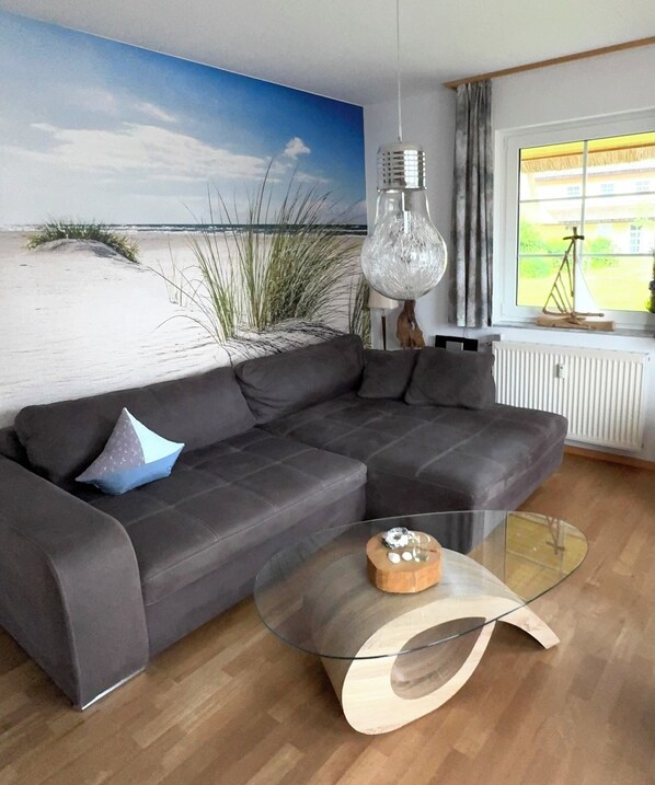 TV, books, stereo
