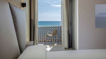 Standard Double Room, Balcony, Sea View | In-room safe, desk, blackout drapes, free WiFi