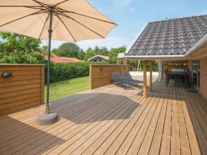 Balcony - Elegant Holiday Home in Jutland With Sauna (Horsens)