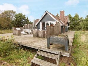 Exterior - Secluded Holiday Home in Vejers Strand With Terrace (Vejers Strand)