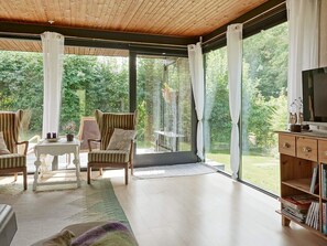 Living room - Secluded Holiday Home in Bornholm With Terrace (Svaneke)