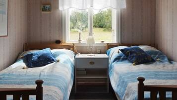2 bedrooms, individually furnished