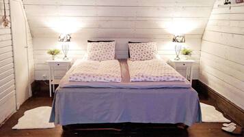 2 bedrooms, individually furnished, bed sheets