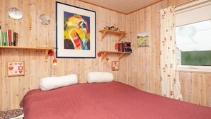 2 bedrooms, cots/infant beds - Stylish Holiday Home in Hals With Barbecue (Hals)