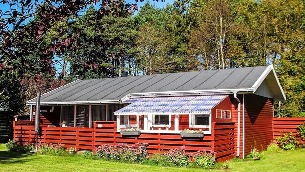 Exterior - Stylish Holiday Home in Hals With Barbecue (Hals)