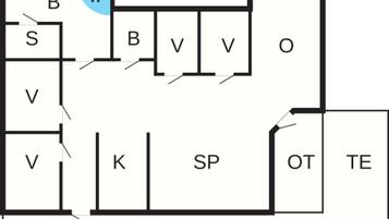 Casa | Planta do andar