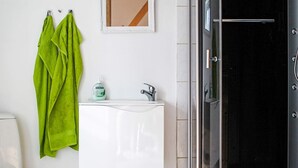 Bathroom - Modern Holiday Home in Gørlev With Terrace (Gørlev)