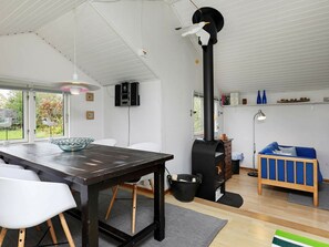 Dining - Elegant Holiday Home in Funen With Roofed Terrace (Frørup)