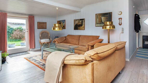 Living room - Alluring Holiday Home in Hovedstaden near Sea (Gilleleje)