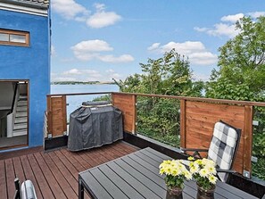 Balcony - Holiday Home in Funen near Sea (Faaborg)