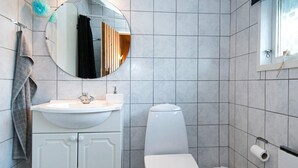 Bathroom - Modern Holiday Home in Jutland With Sauna (Ansager)