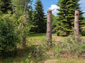 Hus | Udsigt fra overnatningsstedet