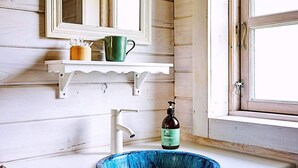 Bathroom - Simplistic Holiday Home in Gørlev, With Terrace (Gørlev)